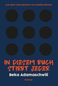 Cover: In diesem Buch stirbt jeder - Verlag Voland & Quist