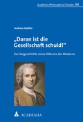 Cover: "Daran ist die Gesellschaft schuld!" - academia