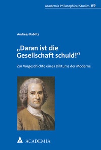 Enlarge image Cover: "Daran ist die Gesellschaft schuld!" - academia