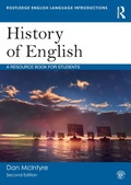 Cover: History of English - Routledge