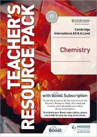 Abbildung von: Cambridge International AS & A Level Chemistry Teacher's Resource Pack with Boost Subscription - Hodder Education
