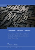 Cover: Translation - Linguistik - Semiotik - Frank & Timme