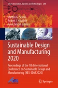 Cover: Sustainable Design and Manufacturing 2020 - Springer