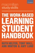 Cover: The Work-Based Learning Student Handbook - Bloomsbury Academic