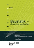 Cover: Baustatik - einfach und anschaulich - DIN Media