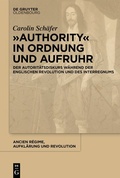 Bild: "Authority" in Ordnung und Aufruhr - De Gruyter Oldenbourg