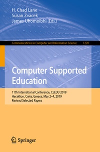Abbildung von: Computer Supported Education - Springer