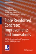 Cover: Fibre Reinforced Concrete: Improvements and Innovations - Springer