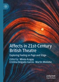 Cover: Affects in 21st-Century British Theatre - Palgrave Macmillan