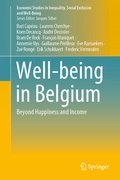 Cover: Well-being in Belgium - Springer