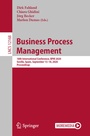Cover: Business Process Management - Springer