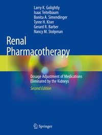 Abbildung von: Renal Pharmacotherapy - Springer