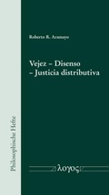 Cover: Vejez - Disenso - Justicia distributiva - Logos Berlin