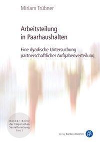 Abbildung von: Arbeitsteilung in Paarhaushalten - Verlag Barbara Budrich