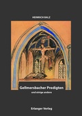 Cover: Gellmersbacher Predigten und einige andere - Erlanger Verlag f&uuml;r Mission und &Ouml;kumene