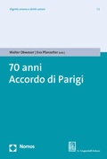 Cover: 70 anni Accordo di Parigi - Nomos