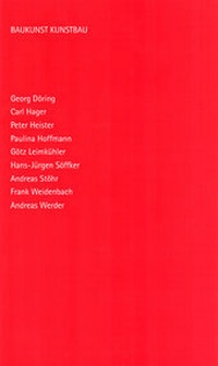 Enlarge image Cover: BAUKUNST KUNSTBAU - Tedden, Peter