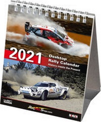 Enlarge image Cover: 2021 Desktop Rally Calendar - McKlein Publishing