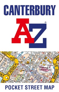 Abbildung von: Canterbury A-Z Pocket Street Map - HarperCollins
