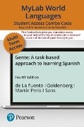 Cover: Mylab Spanish with Pearson Etext -- Combo Access Card -- For Gente - Pearson