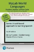 Cover: Mylab Spanish with Pearson Etext -- Combo Access Card -- For Gente - Pearson