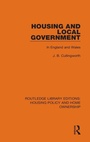 Cover: Housing and Local Government - Routledge