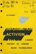 Cover: Information Activism - De Gruyter