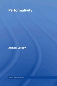 Enlarge image Cover: Performativity - Routledge