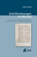 Cover: Schriftordnungen im Wandel - Uvk Verlag