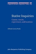 Cover: Stative Inquiries - John Benjamins Publishing Co