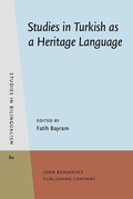 Cover: Studies in Turkish as a Heritage Language - John Benjamins Publishing Company