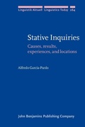Cover: Stative Inquiries - John Benjamins Publishing Company
