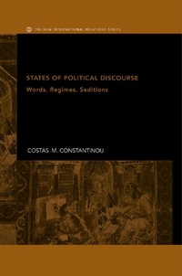 Enlarge image Cover: States of Political Discourse - Routledge