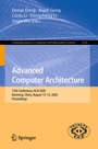 Cover: Advanced Computer Architecture - Springer