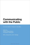 Cover: Communicating with the Public - Bloomsbury Academic