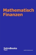 Cover: Mathematisch Finanzen - IntroBooks