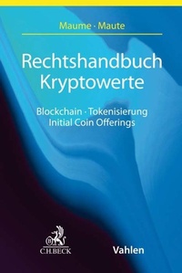 Enlarge image Cover: Rechtshandbuch Kryptowerte - C.H.BECK