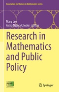 Cover: Research in Mathematics and Public Policy - Springer