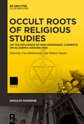 Cover: Occult Roots of Religious Studies - De Gruyter Oldenbourg