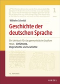 Cover: Geschichte der deutschen Sprache - Hirzel