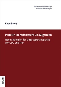 Abbildung von: Parteien im Wettbewerb um Migranten - Tectum Wissenschaftsverlag