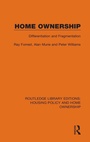 Cover: Home Ownership - Routledge