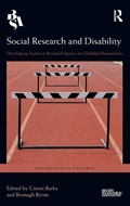 Cover: Social Research and Disability - Routledge