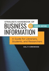 Abbildung von: Strauss's Handbook of Business Information - Libraries Unlimited