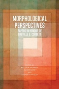 Cover: Morphological Perspectives - Edinburgh University Press
