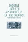 Cover: Cognitive Linguistic Approaches to Text and Discourse - Edinburgh University Press