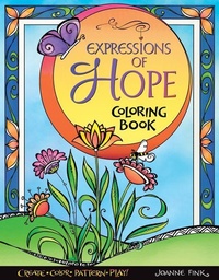 Enlarge image Cover: Expressions of Hope Coloring Book - Design Originals