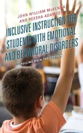 Cover: Inclusive Instruction for Students with Emotional and Behavioral Disorders - Lexington Books