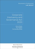 Cover: Bloomsbury Professional Law Insight - Corporate Insolvency and Governance Act 2020 - Bloomsbury Professional