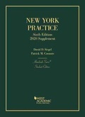 Cover: New York Practice, Student Edition, 2020 Supplement - West Academic Press